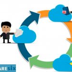 illustration to represent cloud first storage